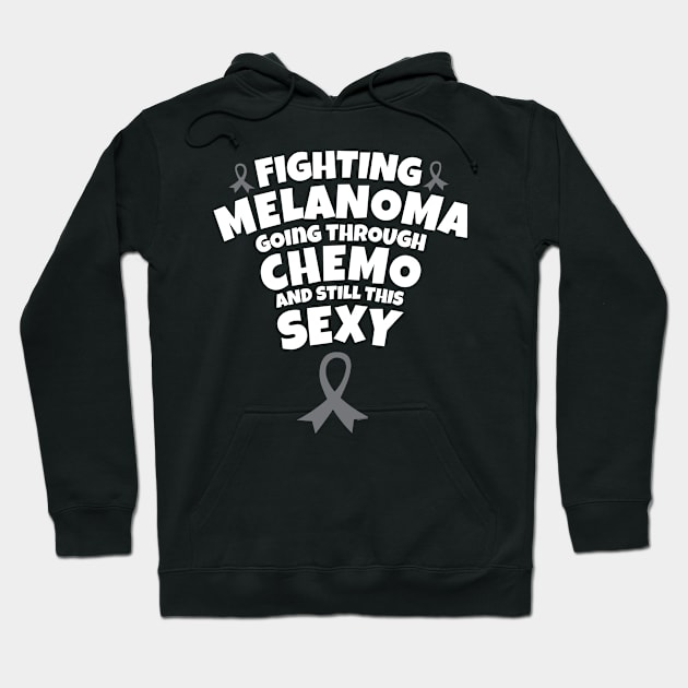 Fighting Melanoma Going Through Chemo and Still This Sexy Hoodie by jomadado